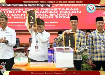 Balik Kanan Mak, H. Bistamam Jhoni Charles Raih Nomor Urut 2, Petahana Nomor Urut 1