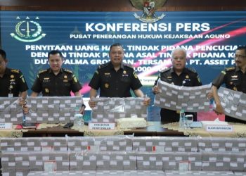 Uang Senilai Rp 450 Miliar di Sita Kejagung Terkait Perkara PT Duta Palma Korporasi