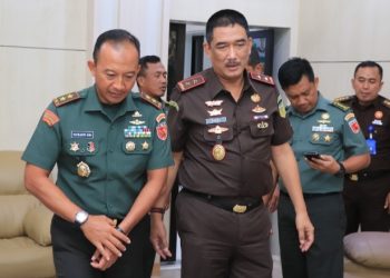 Kajati Maluku Menerima Kunjungan Kerja dan Silaturahmi Pangdam XV Pattimura