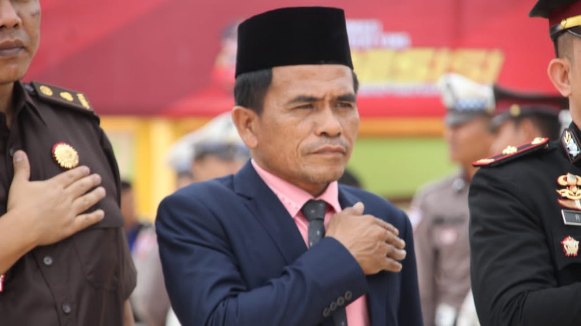 Ketua DPRD Rokan Hilir Hadiri Upacara HUT Bhayangkara Ke- 78