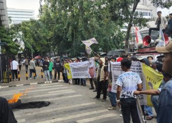 Demo Jilid III, PETIR Geruduk Kementerian PUPR Minta Pecat, Audit BPJN & BWSS III Riau