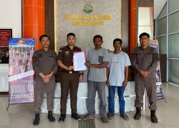 Keadilan Restoratif Justice Disetujui, Kejari Rohil Menghentikan 1 Kasus Laka Lantas 