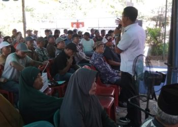 Masyarakat Gelora Bagan Sinembah Pilih Paslon BM-JC sebab Visi Misinya Membangun Rohil 