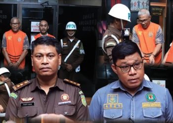 Tersangka” AM dan MS” Ditahan oleh Tim Penyidik Kejati Maluku 