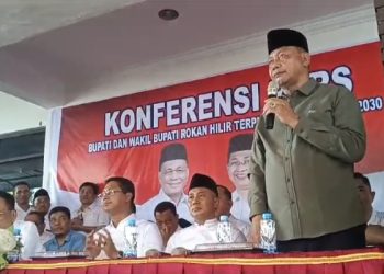 Tidak Ada Lagi Telentang, H. Suyatno Ajak semua Masyarakat Bangun Rokan Hilir 