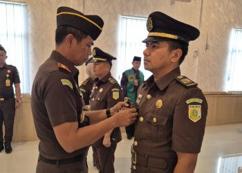 Kasi PAPBB Gilang Olla Ramadhan Dilantik Kajari Rokan Hilir 