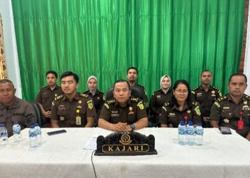 Plt. Kajari SBB Beserta jajaran Antusias Ikuti Closing Ceremony Rakernas Kejaksaan RI Tahun 2025