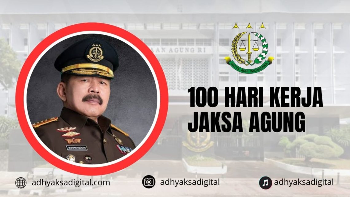 100 Hari Kerja Jaksa Agung, Insan Adhyaksa Mampu Rawat Public Trust