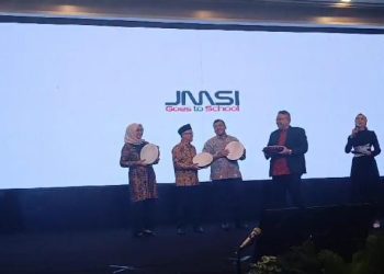 Wamendikdasmen Launching Program JMSI Goes School di Banjarmasin-Kalsel di HUT ke 5