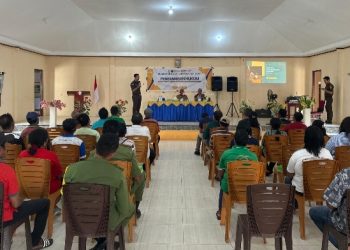 Bidang Intelijen Kejari SBB Berikan Penerangan Hukum di Desa Kamal 