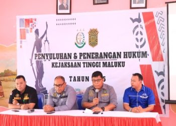 Kejati Maluku Berikan Penerangan Hukum di Wilayah Pendidikan K3S Gugus III Teluk Ambon