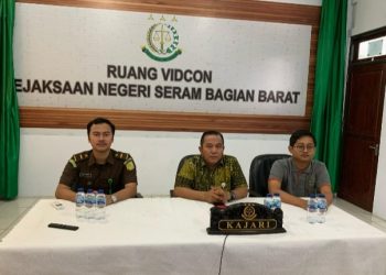 Plt Kajari SBB Bersama Jajaran Intelijen Ikuti Vidcon Pengarahan JAM-Intel Kejagung 