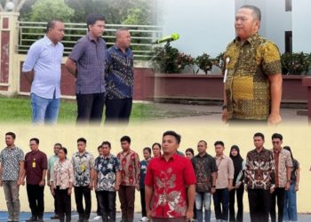 Plt Kajari SBB Pimpin Apel Sore, Apresiasi Kinerja dan Sambut Bulan Suci Ramadhan.