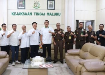 Tingkatkan Sinergi dan Kerja Sama, PT PELNI Cabang Ambon Kunker ke Kajati Maluku