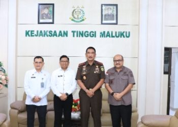 Kakanwil Ditjen Imigrasi & Kakanwil Ditjen Pemasyarakatan Berkunjung ke Kajati Maluku