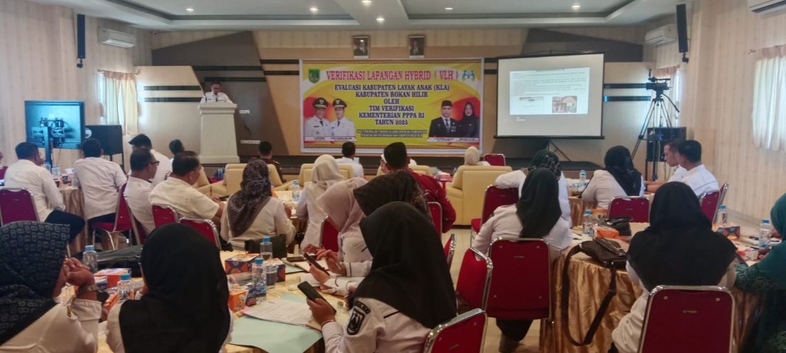 Kabupaten Rokan Hilir Saat Ini Sedang Menjalani Verifikasi KLA 2025 