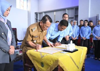 Pemda dan Kejari Rohil Sepakat Tanda Tangani MoU Kerjasama