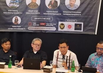 Ketua Komjak : Kerja-Kerja Jurnalis Dilindungi UU