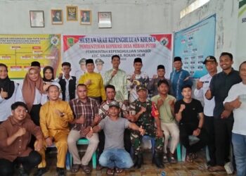 Iwandi Nahkodai Koperasi Desa Merah Putih Kep. Sinaboi, Ini Pesan Penghulu Rafika