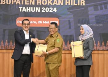 Pemkab Rohil Kembali Meraih Predikat WTP BPK RI Provinsi Riau Atas Laporan Keuangan Daerah