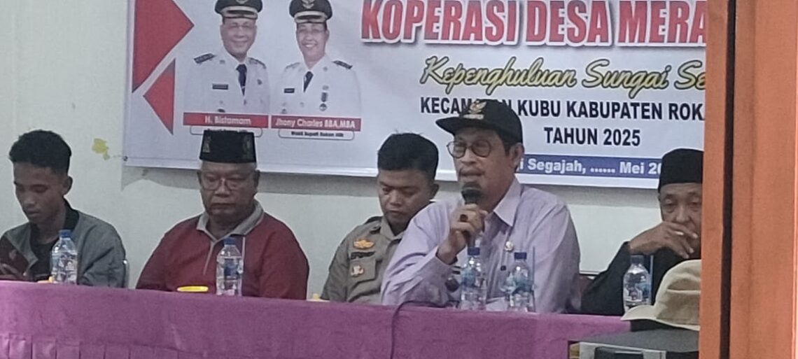 Sejalan Program Nasional, Kepenghuluan Sungai Segajah Bentuk KMP
