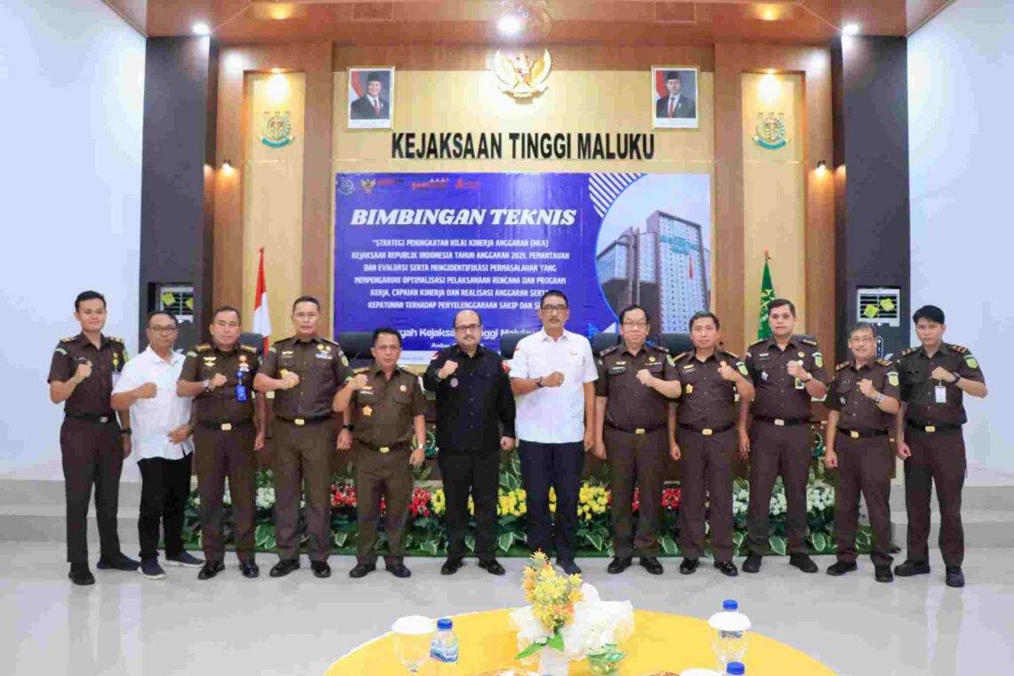 Biro Perencanaan Kejagung RI Kunker di Kejati Maluku, Kajati Agoes SP Berikan Apresiasi