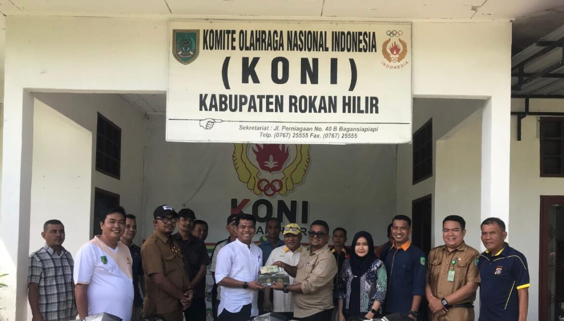 Sertijab, Ketua KONI Riwansyah Fokus Persiapan Menghadapi Porprov tahun 2026