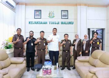 Biro Hukum Hubungan Luar Negeri Kejagung RI Berkunjung di Kejati Maluku