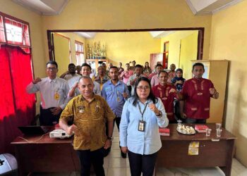 Kasi Datun Kejari SBB Gelar Sosialisasi Pendampingan Hukum Pengelolaan Dana Desa