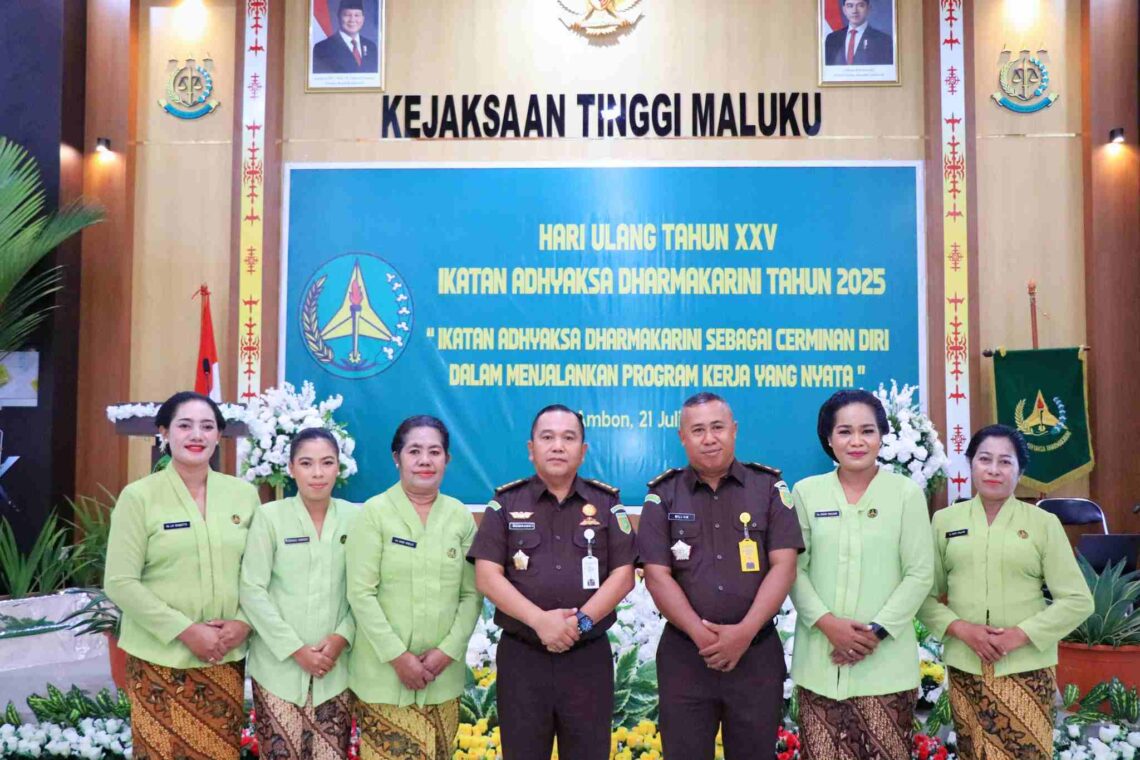 Plt. Kajari Seram Bagian Barat Hadiri Kegiatan Hari Ulang Tahun IAD ke-XXV di Kejati Maluku