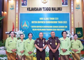 Plt. Kajari Seram Bagian Barat Hadiri Kegiatan Hari Ulang Tahun IAD ke-XXV di Kejati Maluku