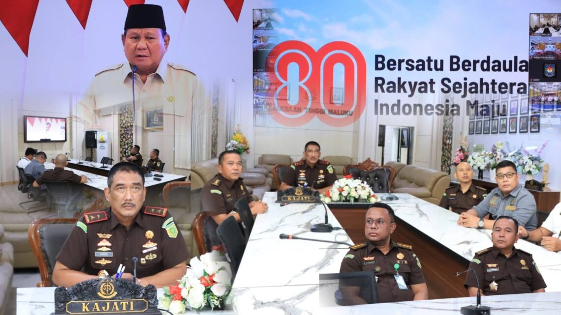 Kajati Maluku Hadiri Peluncuran Logo dan Tema HUT ke- 80 Kemerdekaan Indonesia