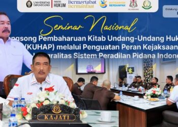 Kajati Maluku Mengikuti Arahan Jaksa Agung ST Burhanudin pada Seminar Nasional 