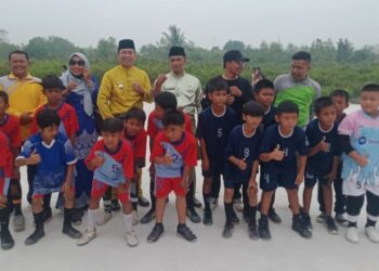 Camat Sinaboi Gelar Pertandingan Futsal tingkat SD dan SMP dalam Rangka HUT RI ke-80