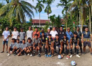 Pj. Penghulu Syafri Buka Turnamen Futsal Piala Penghulu Darussalam Cup 1