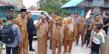 Kunker di Sinaboi, Bupati H. Bistamam Sosialisasikan Bahaya Penyakit Malaria