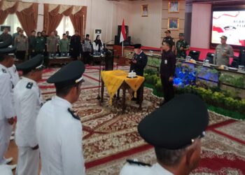 Bupati Rohil H.Bistamam Lantik 69 Penghulu AMJ, Berikut Daftar Namanya