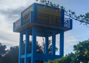 Photo SPAM Sumur Bor yang berhasil di wilayah Kabupaten Rokan Hilir (f: int)
