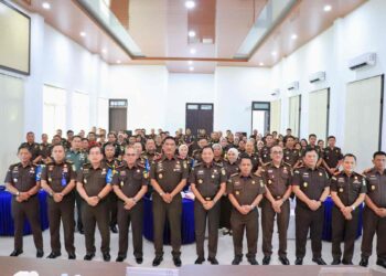 Kajati Maluku Sambut Kedatangan Tim Inspeksi bidang Pengawasan Kejagung RI