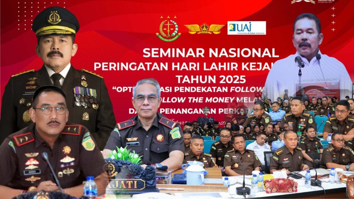 Kajati Maluku & Jajaran Mengikuti Seminar Nasional Jelang Hari Lahir Kejaksaan ke 80 Tahun 2025