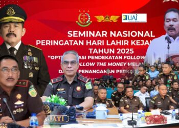 Kajati Maluku & Jajaran Mengikuti Seminar Nasional Jelang Hari Lahir Kejaksaan ke 80 Tahun 2025