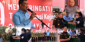 Kejati Maluku Gelar Kegiatan Donor Darah Dalam Rangka Hari Lahir Kejaksaan RI ke 80