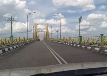 Wabup Rohil Apresiasi Respon Cepat Gubernur Riau Perbaiki Pagar Jembatan Pedamaran