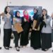 Nurlaila Anak Asli Panipahan,( Jilbab Merah) Resmi dilantik oleh Kadiv Pelayanan Hukum Kantor Wilayah Riau sebagai Notaris Pengganti (f: Nurlela)