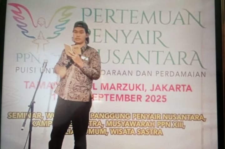 Penyair Muda Asal Bagansiapiapi Peserta PPN XIII, SH., Fashawi Tampil di Taman Ismail Marzuki