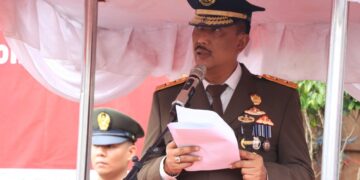 Kajati Maluku Pimpin Upacara Perdana Hari Kejaksaan RI ke 80 Tahun 2025