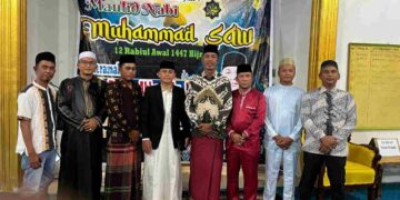 Masyarakat Kepenghuluan Sinaboi Gelar Acara Maulid Nabi SAW di Masjid As-Syuhada