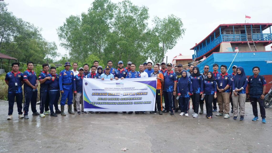 Hari ini, KSOP Bagansiapiapi Gelar Bakti Sosial, Donor Darah dan Bersih- Bersih Pantai