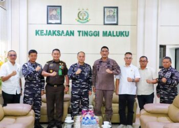 Kajati Maluku Agoes SP Buka Ruang Kerjasama Saat Kunjungan Dankodaeral IX