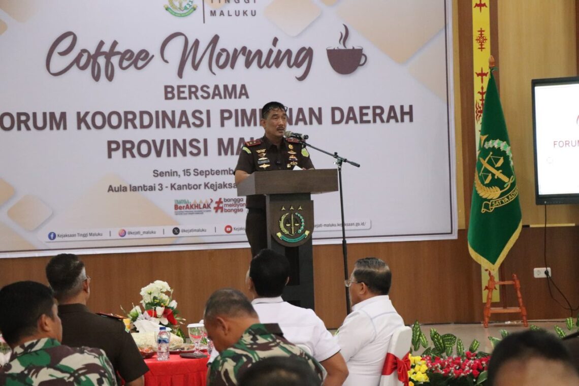 Jaga Stabilitas, Kajati Maluku : Mari Membangun Sinergi Antar Forkopimda